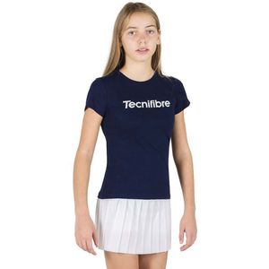 Tecnifibre Team Cotton Short Sleeve T-shirt Blauw 6-8 Years Jongen