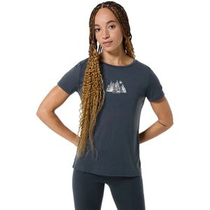 Super.natural - W TOP MOUNTAIN ART T-shirt - Korte Mouwen - Ademend - Merinowol