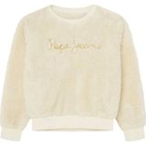 PEPE JEANS - Sweater - Ecru - Katoen - Ronde Hals, Lange Mouwen