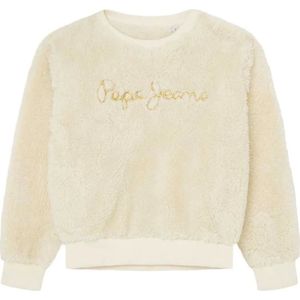 PEPE JEANS - Sweater - Ecru - Katoen - Ronde Hals, Lange Mouwen
