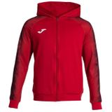 Joma - Elite XI - Hooded Trainingsjack - Zwart - Met Rits en Capuchon
