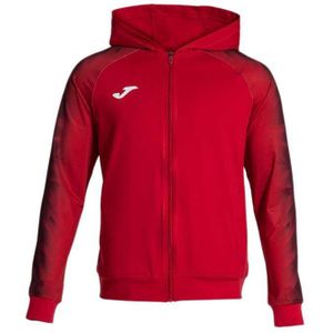 Joma - Elite XI - Hooded Trainingsjack - Zwart - Met Rits en Capuchon