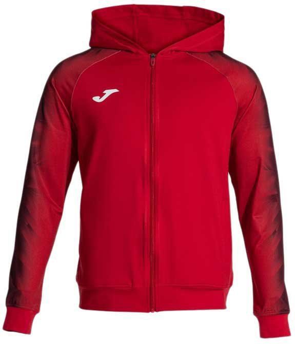Joma - Elite XI - Hooded Trainingsjack - Zwart - Met Rits en Capuchon