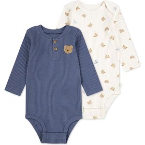 Huggies - Babywear - Rompertjes - 2 Eenheden - Biologisch Katoen