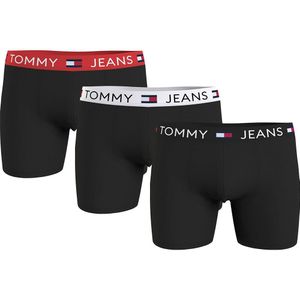 Tommy Jeans Um0um03255 Boxer 3 Units Zwart XL Man
