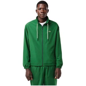 Lacoste Bh1679 Full Zip Sweatshirt Groen 52 Man