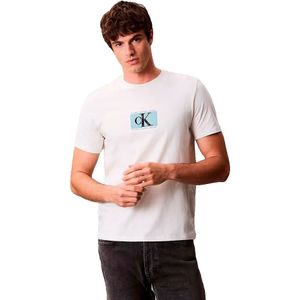 CALVIN KLEIN - Graphic Box T-shirt - Zwart - Katoen