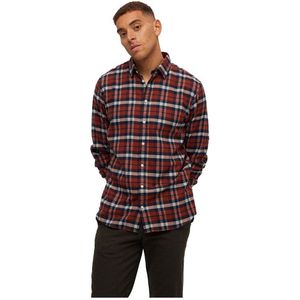 Selected Slimowen-flannel Long Sleeve Shirt Rood L Man
