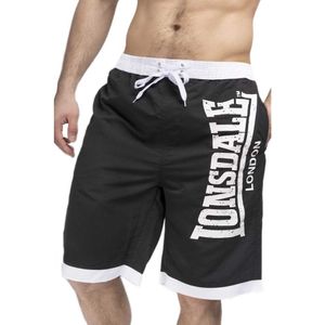 Lonsdale Clennell Swimming Shorts Zwart S Man