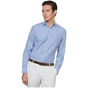 Hackett Sr Bengal Stripe Overhemd Met Lange Mouwen