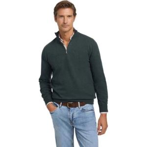 Silbon Half Rits Trui