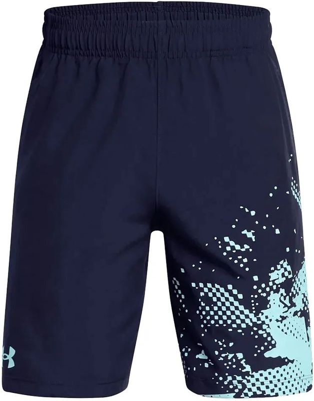 Under Armour - Tech Woven Graphic - Korte Broek - Blauw - 8 Years
