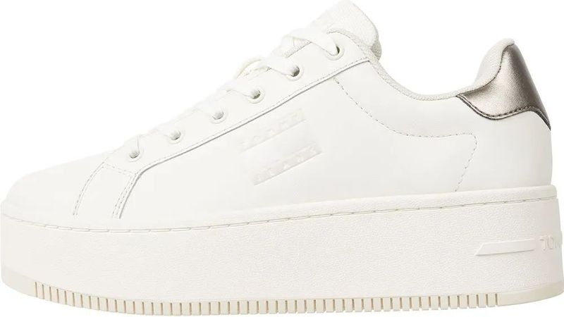 Tommy Jeans Flatform Metallic Schoenen WitVrouw