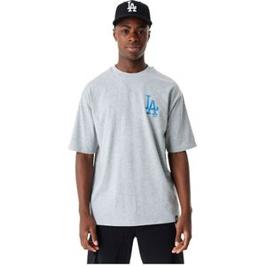 New Era Los Angeles Dodgers Mlb Player Graphic Short Sleeve T-shirt Grijs L Man