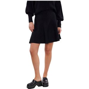 Yas Fonny Short Skirt Zwart S Vrouw