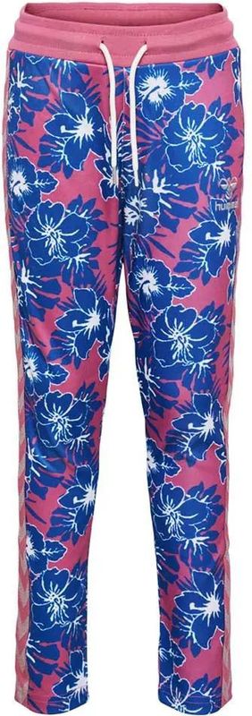 hummel - FLOWERY PANTS - Sportbroek - Zwart - Biologisch Katoen