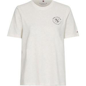 Tommy Hilfiger Reg Nyc Roundall T-shirt Met Korte Mouwen