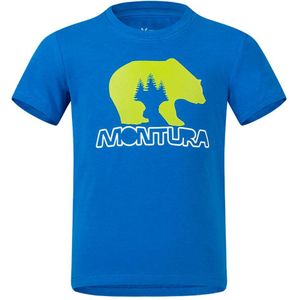 Montura Bear Short Sleeve T-shirt Blauw 3 Years