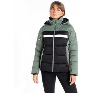 Dare2b Crystallize Ski Jacket Groen,Zwart 14 Vrouw