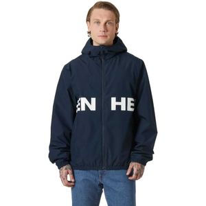 Helly Hansen - Core Graphic - Regenjas - Blauw - 2-laags constructie