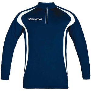 Givova - Trui met Halve Rits - Technische Stof - 92% Polyester - Vesten