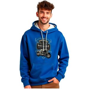Kruskis Custom Chopper Two Colour Hoodie