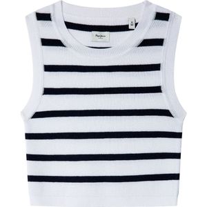 Pepe Jeansvoor meisjes. PG701110 T-shirt Iris rood (10años= 140cm), Casual, Viscose, Mouwloos / spaghettibandjes, kinderkleding