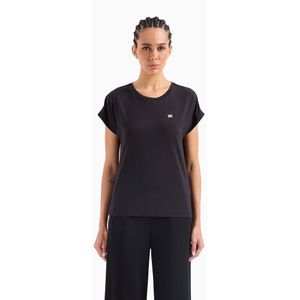 Ea7 Emporio Armani 3dtt41_tjvaz Short Sleeve T-shirt Zwart XL Vrouw