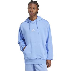 Hoodie - Blue Fusion - Katoen/Polyester - Kangoeroezak - Koordsluiting