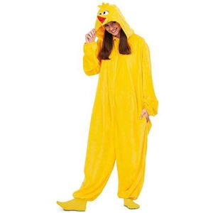 Viving Costumes Caponata Chicken Pajamas Custom Geel M-L