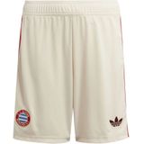 Adidas - Fc Bayern Munich 24/25 3 Stripes - Korte Broeken - Rood - Polyester