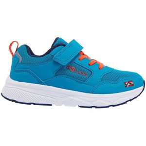 Trollkids Haugesund Hiking Shoes Wit,Oranje,Blauw EU 40