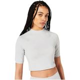 Superdry - Run 3/4 Tight Crop - T-shirt - Wit - Korte Mouwen