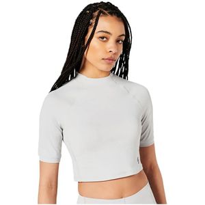 Superdry - Run 3/4 Tight Crop - T-shirt - Wit - Korte Mouwen