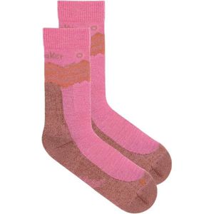 Icebreaker Merino Hike+ Medium Crew Across The Peaks Sokken