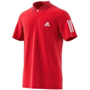 Adidas Club Short Sleeve Polo Rood XS Man