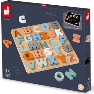 Janod Sweet Cocoon Alphabet Puzzle Veelkleurig 24 Months-6 Years