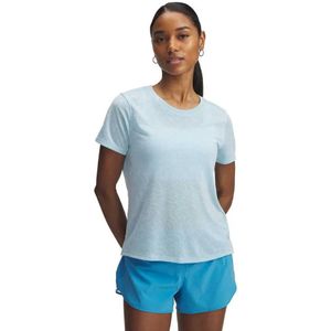 Under Armour - Launch Camo - T-shirt - Blauw - Korte Mouwen