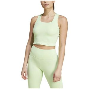 adidas - Yoga St Ma - Mouwloos T-shirt - Groen - Vrouw
