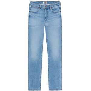 Wrangler Larston Slim Tapered Fit Jeans Blauw 31 / 36 Man
