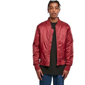 Build Your Brand Bomber Jacket Rood 3XL Man