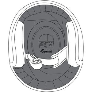 Agv X70 Binnenvoering