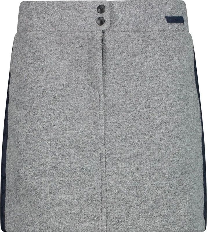 CMP - Korte Rok - Dames - Recycled Wooltech - Met Ritssluiting en Drukknoop