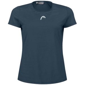 Head Racket Tie-break Short Sleeve T-shirt Blauw M Vrouw