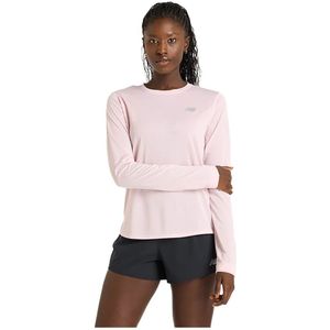 New Balance Dames Athletics Long Sleeve - Roze