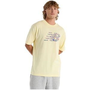 New Balance Nautical Logo T-shirt Met Korte Mouwen