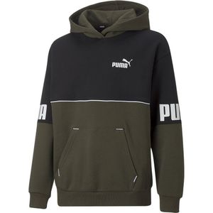 Puma Power Colorblock Fl Sweatshirt Groen 3-4 Years