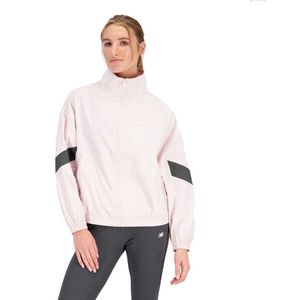 New Balance Athletics Remastered Woven Jacket Roze L Vrouw