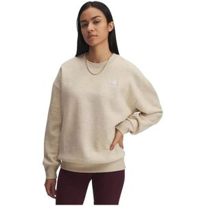 Under Armour - Icon Fleece - Oversized Crew Sweatshirt - Katoenmix - Warm