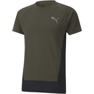 Puma Evostripe Short Sleeve T-shirt Groen M Man